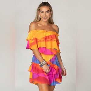 BuddyLove Kiera Ruffled Dress